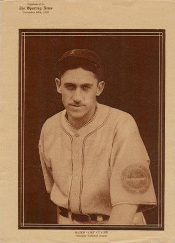 1926 Sporting News (M101-7) #NNO Kiki Cuyler Front