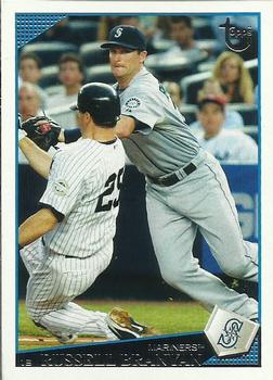 2009 Topps Updates & Highlights - Retro Gray Back #UH62 Russell Branyan Front