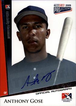 2009 TriStar PROjections - Autographs #274 Anthony Gose Front