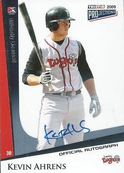 2009 TriStar PROjections - Autographs #295 Kevin Ahrens Front