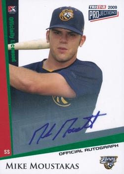 2009 TriStar PROjections - Autographs Green #47 Mike Moustakas Front