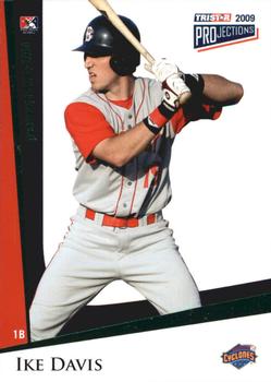 2009 TriStar PROjections - Green #58 Ike Davis Front