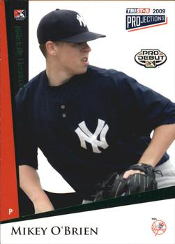 2009 TriStar PROjections - Green #163 Mikey O'Brien Front