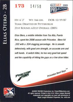 2009 TriStar PROjections - Green #173 Elias Otero Back