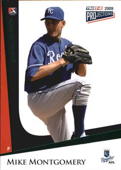 2009 TriStar PROjections - Green #250 Mike Montgomery Front