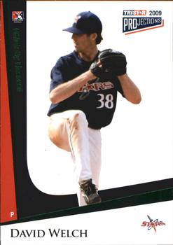 2009 TriStar PROjections - Green #255 David Welch Front