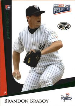 2009 TriStar PROjections - Green #264 Brandon Braboy Front