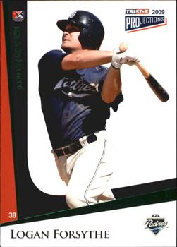 2009 TriStar PROjections - Green #283 Logan Forsythe Front