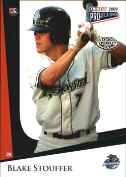 2009 TriStar PROjections - Green #298 Blake Stouffer Front