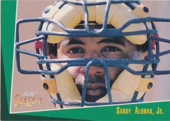 1993 Select - Promos #26 Sandy Alomar, Jr. Front