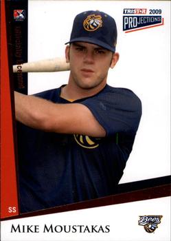 2009 TriStar PROjections - Orange #47 Mike Moustakas Front
