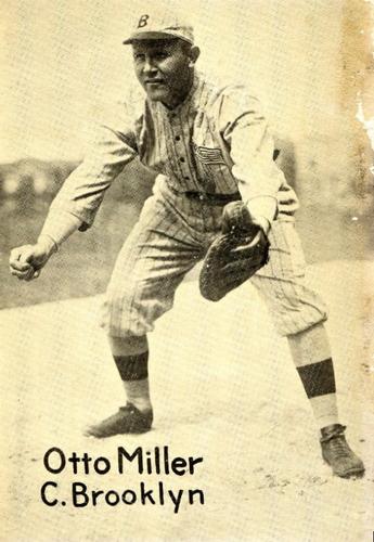 1917-20 M101-6 The Sporting News #NNO Otto Miller Front
