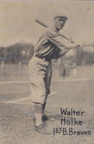 1917-20 M101-6 The Sporting News #NNO Walter Holke Front