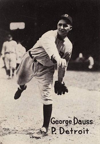 1917-20 M101-6 The Sporting News #NNO George Dauss Front