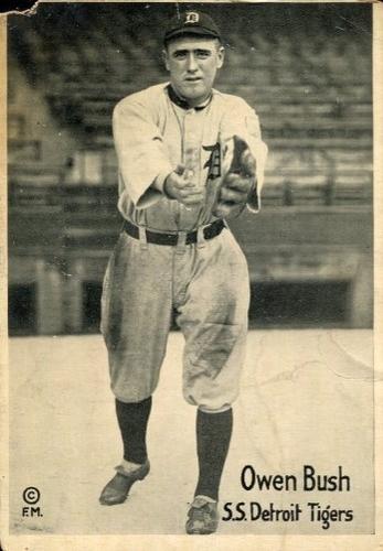 1917-20 M101-6 The Sporting News #NNO Owen Bush Front