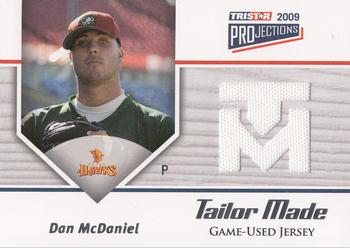 2009 TriStar PROjections - Tailor Made #TM-31 Dan McDaniel Front
