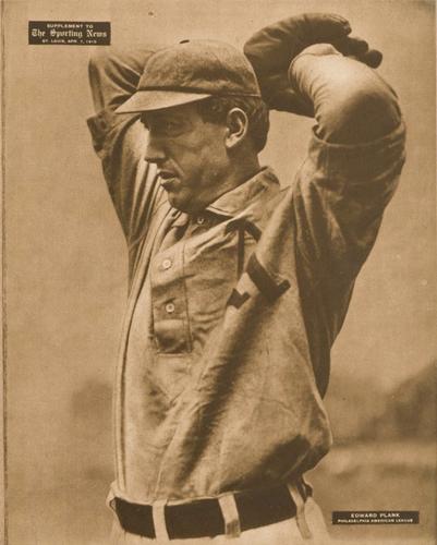 1909-13 M101-2 Sporting News #NNO Eddie Plank Front