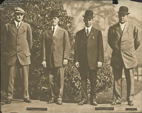1909-13 M101-2 Sporting News #NNO Bill Evans / Silk O'Loughlin / Bill Klem / Bill Johnston Front