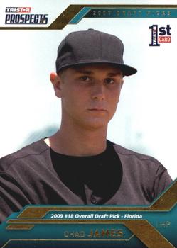 2009 TriStar Prospects Plus - Gold #14 Chad James Front