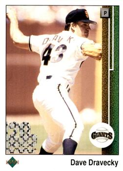 2009 Upper Deck - 1989 20th Anniversary Buybacks #39 Dave Dravecky Front