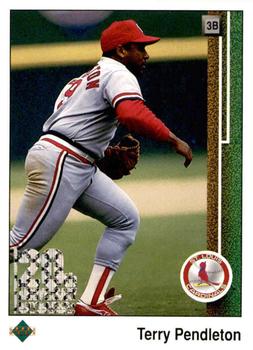 2009 Upper Deck - 1989 20th Anniversary Buybacks #131 Terry Pendleton Front
