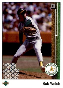 2009 Upper Deck - 1989 20th Anniversary Buybacks #191 Bob Welch Front