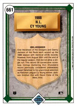 2009 Upper Deck - 1989 20th Anniversary Buybacks #661 Orel Hershiser Back