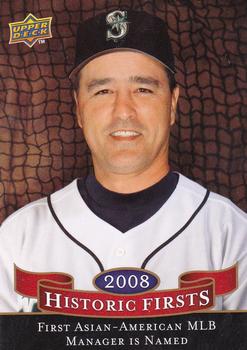 2009 Upper Deck - Historic Firsts #HF-7 First Asian-American MLB Manager is Named (Don Wakamatsu) Front
