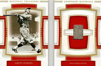2020 Panini National Treasures - Legendary Materials Holo Gold Booklet #LM-LO Lefty O'Doul Front