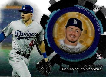 2020 Topps Update - Baseball Coin Cards Relics Black #TBC-GL Gavin Lux Front