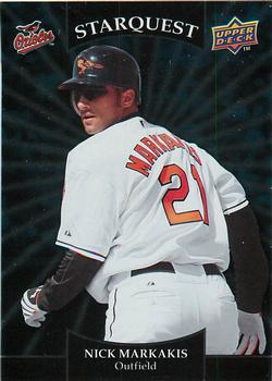 2009 Upper Deck - StarQuest Turquoise Common #SQ-49 Nick Markakis Front