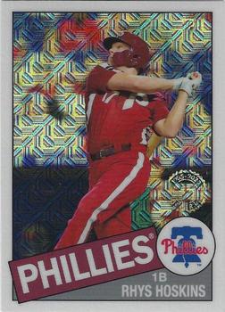 2020 Topps Update - 1985 Topps Baseball 35th Anniversary Chrome Silver Pack #CPC-4 Rhys Hoskins Front