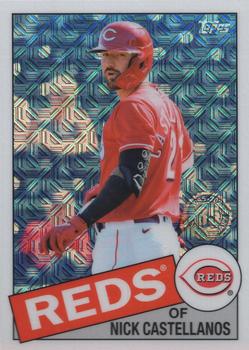 2020 Topps Update - 1985 Topps Baseball 35th Anniversary Chrome Silver Pack #CPC-12 Nick Castellanos Front