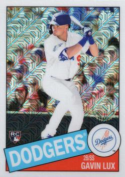 2020 Topps Update - 1985 Topps Baseball 35th Anniversary Chrome Silver Pack #CPC-23 Gavin Lux Front