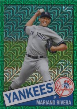 2020 Topps Update - 1985 Topps Baseball 35th Anniversary Chrome Silver Pack Green Refractor #CPC-3 Mariano Rivera Front