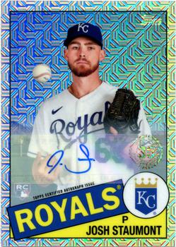 2020 Topps Update - 1985 Topps Baseball 35th Anniversary Chrome Silver Pack Autographs #CPC-17 Josh Staumont Front