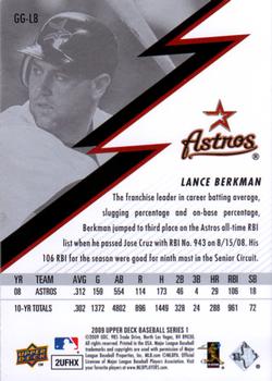 2009 Upper Deck - Stars of the Game #GG-LB Lance Berkman Back