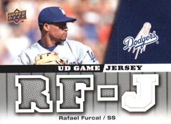 2009 Upper Deck - UD Game Jersey #GJ-RF Rafael Furcal Front