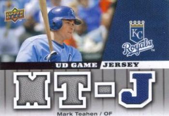 2009 Upper Deck - UD Game Jersey #GJ-MT Mark Teahen Front