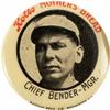 1922-23 Kolb's Mothers Bread Pins (PB4) #NNO Chief Bender Front