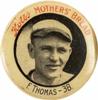 1922-23 Kolb's Mothers Bread Pins (PB4) #NNO Fred Thomas Front