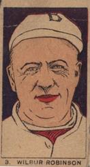 1921 Strip Cards (W9316) #3 Wilbert Robinson Front
