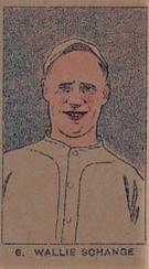 1921 Strip Cards (W9316) #6 Wally Schang Front