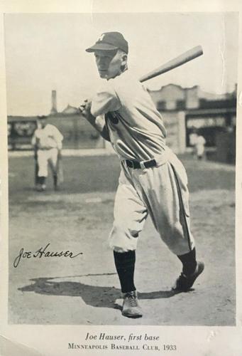 1933 Wheaties Minneapolis Millers #NNO Joe Hauser Front
