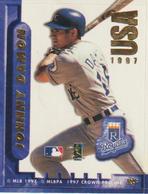 1997 Crown Pro Stickers #R3 Johnny Damon Front