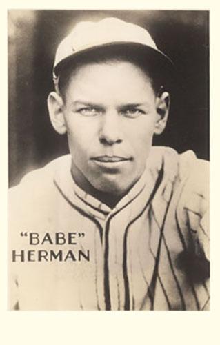 1933 Worch Cigar #NNO Babe Herman Front