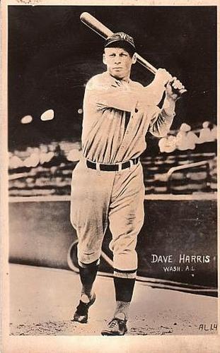 1933 Worch Cigar #NNO Dave Harris Front