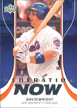 2009 Upper Deck - Update Generation Now #GN17 David Wright Front