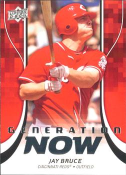 2009 Upper Deck - Update Generation Now #GN25 Jay Bruce Front