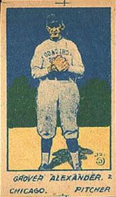 1920-21 W516-2-2 #2 Grover Alexander Front